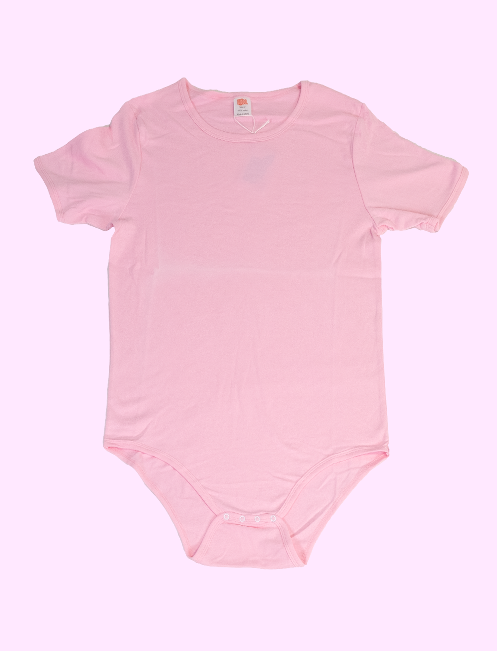 Plain pink onesie Plain pink onesie