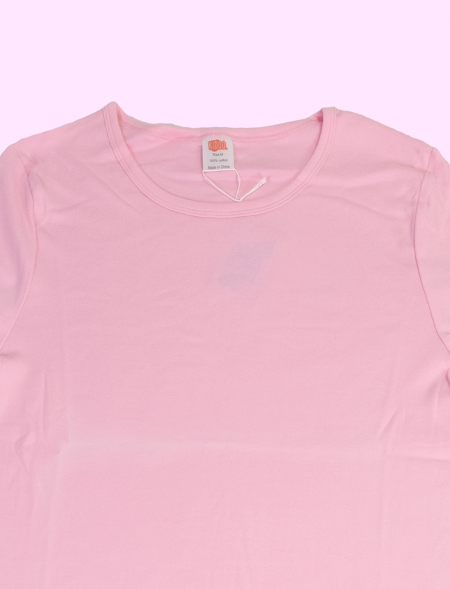 Plain pink onesie