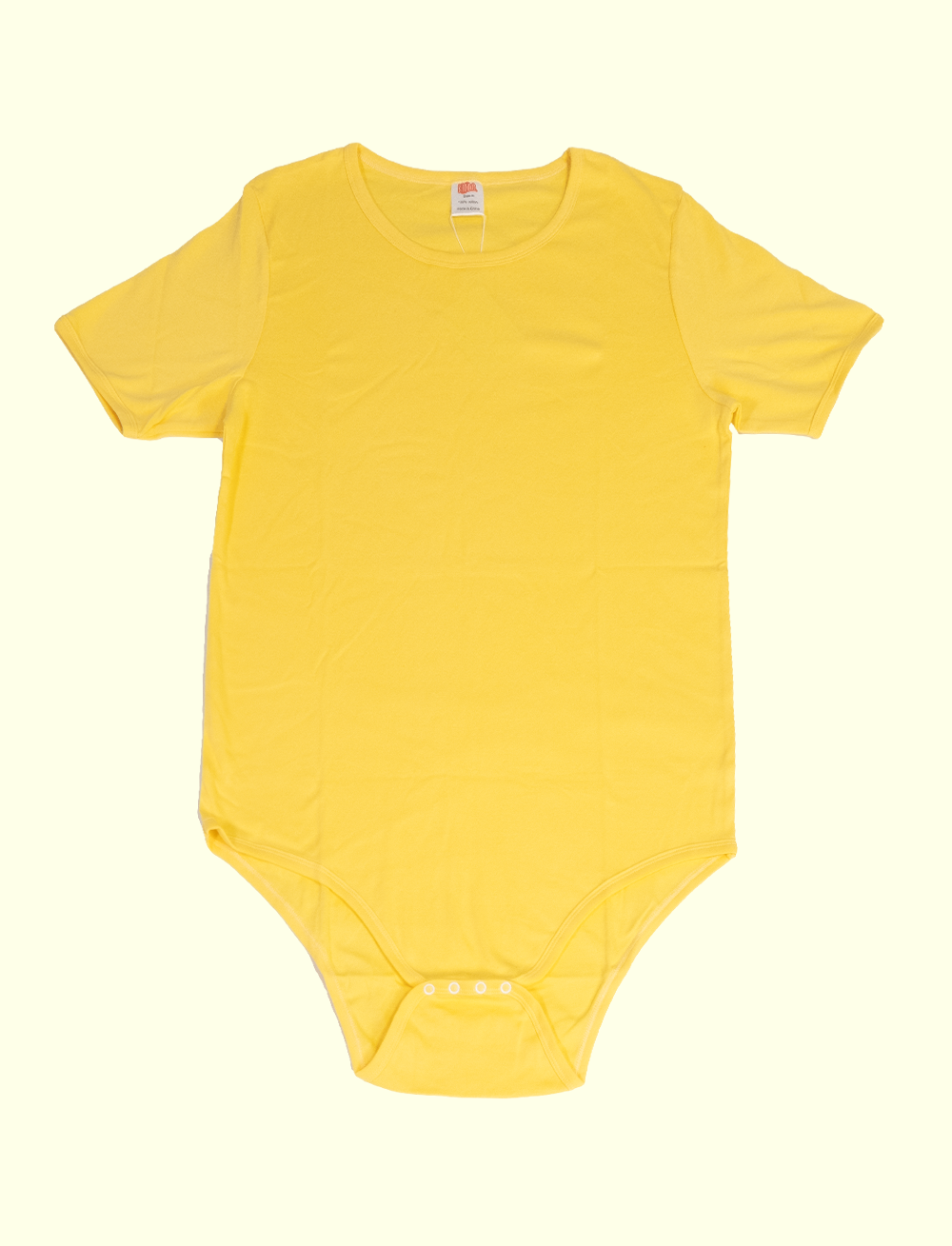 Body uni jaune Body uni jaune